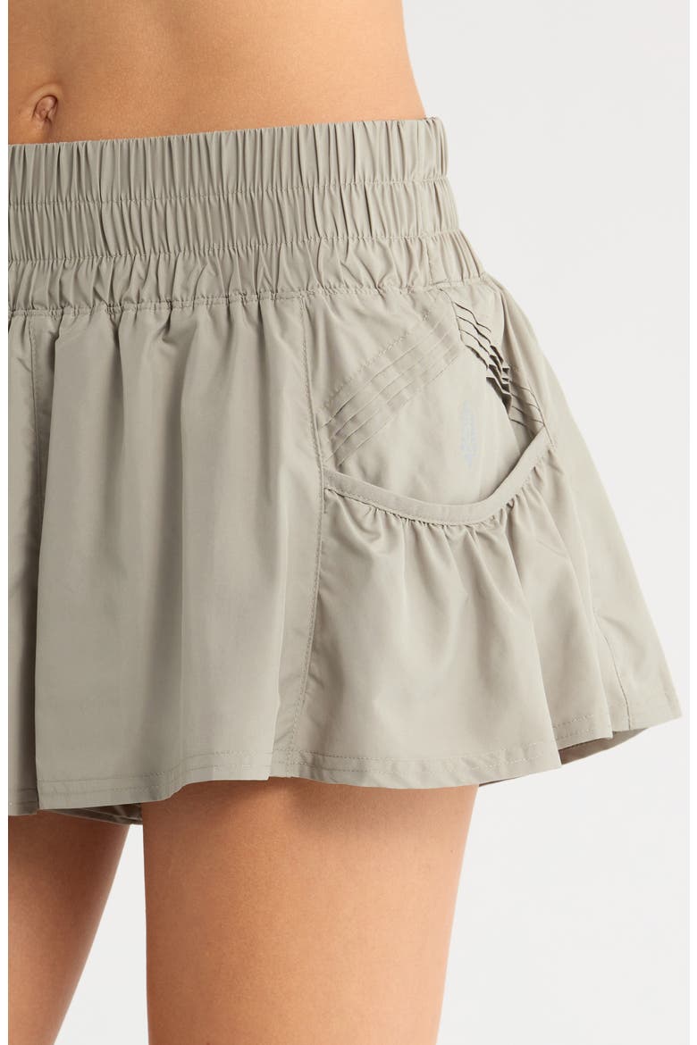 FP Movement Get Your Flirt On Shorts, Alternate, color, SAGE STONE