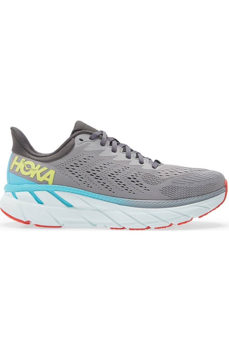 HOKA ONE ONE Clifton 7 Running Shoe, Alternate, color,
