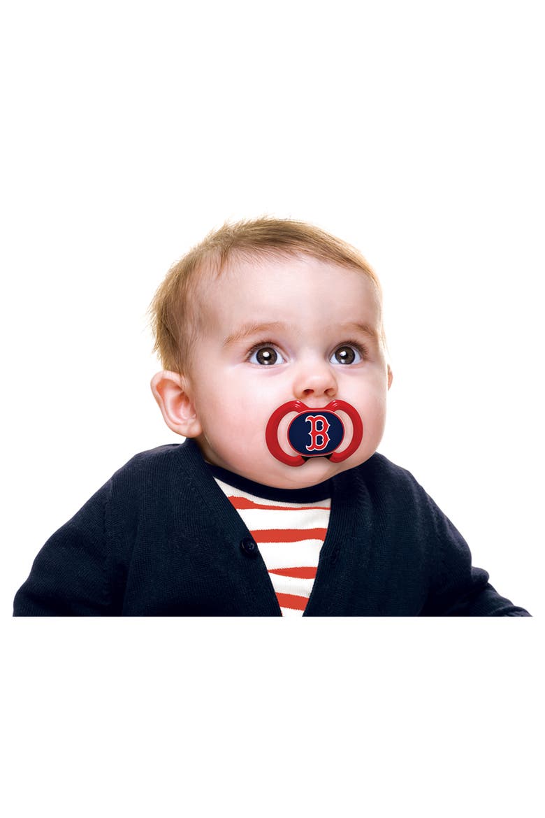 Boston Red Sox Pacifier 2-Pack, Alternate, color, Multicolor