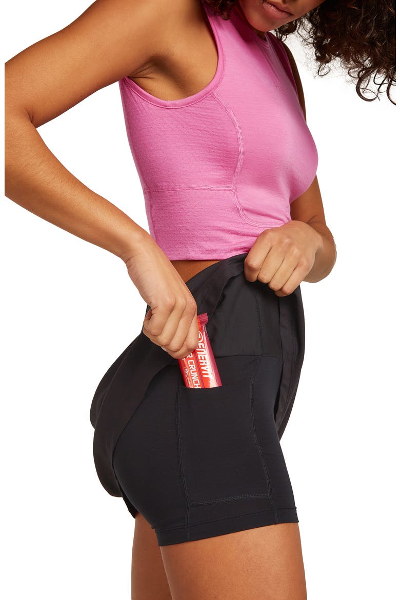 125 Cool-Lite Lyocell & Merino Blend Active Skort, Alternate, color, BLACK