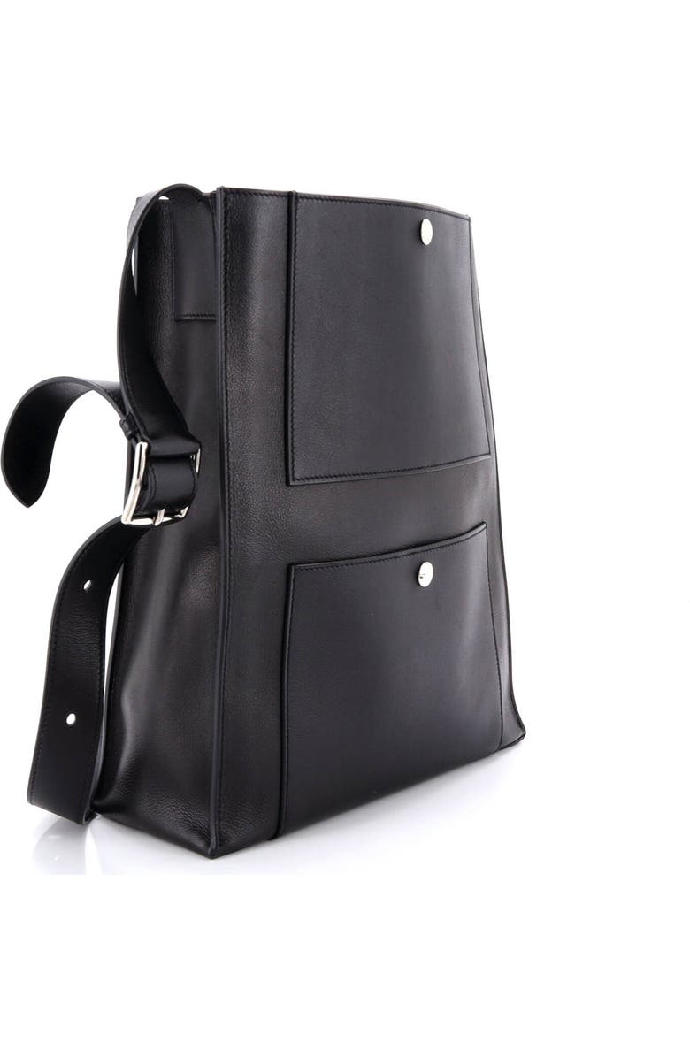 Pre-Owned Hermes Cab'H Tote Evergrain, Alternate, color, Noir