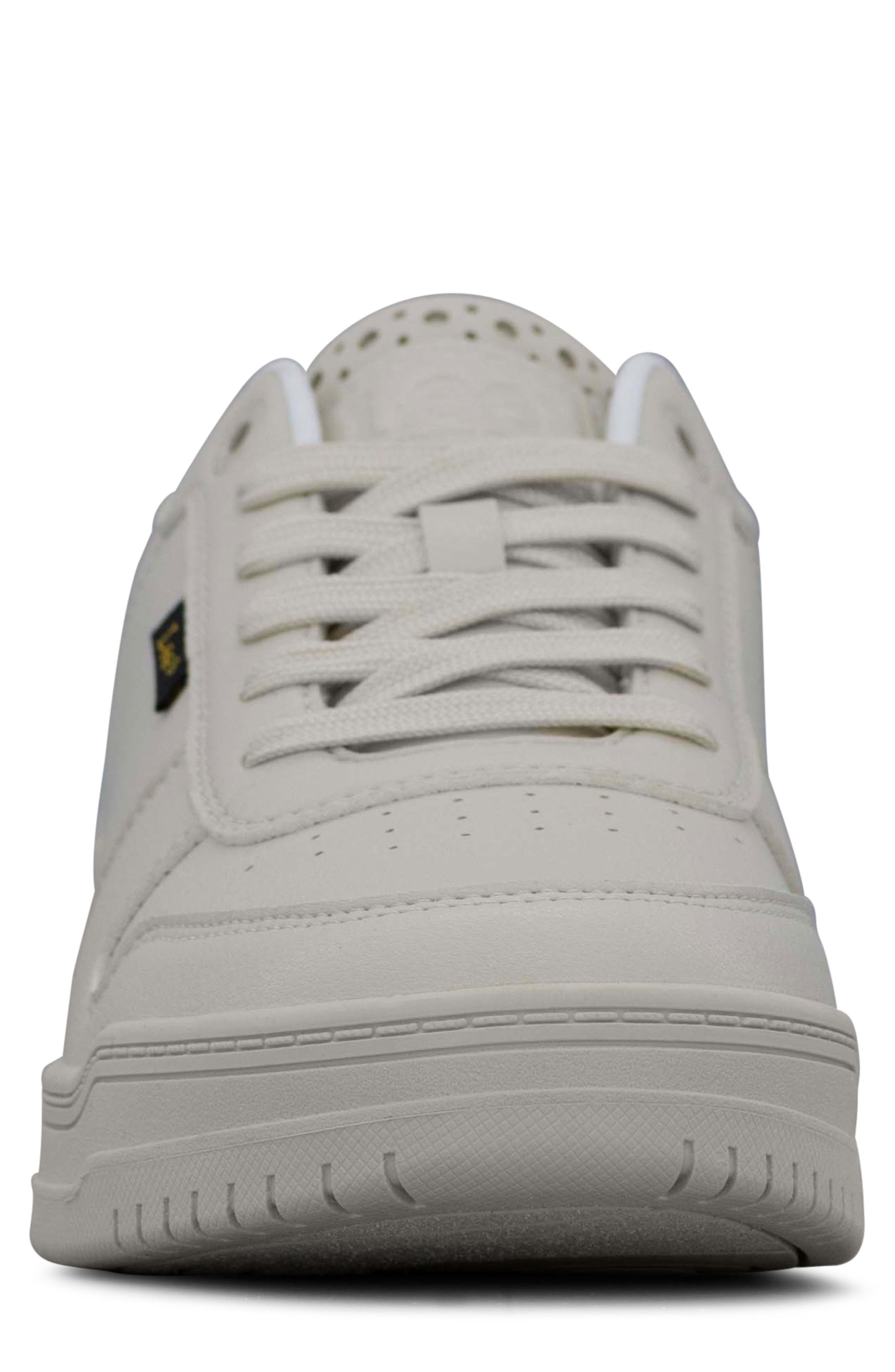 Specter Perf Faux Leather Sneaker, Alternate, color, WHITE ONYX