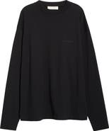 Fear of God Essentials Classic Fit Long Sleeve Cotton T-Shirt