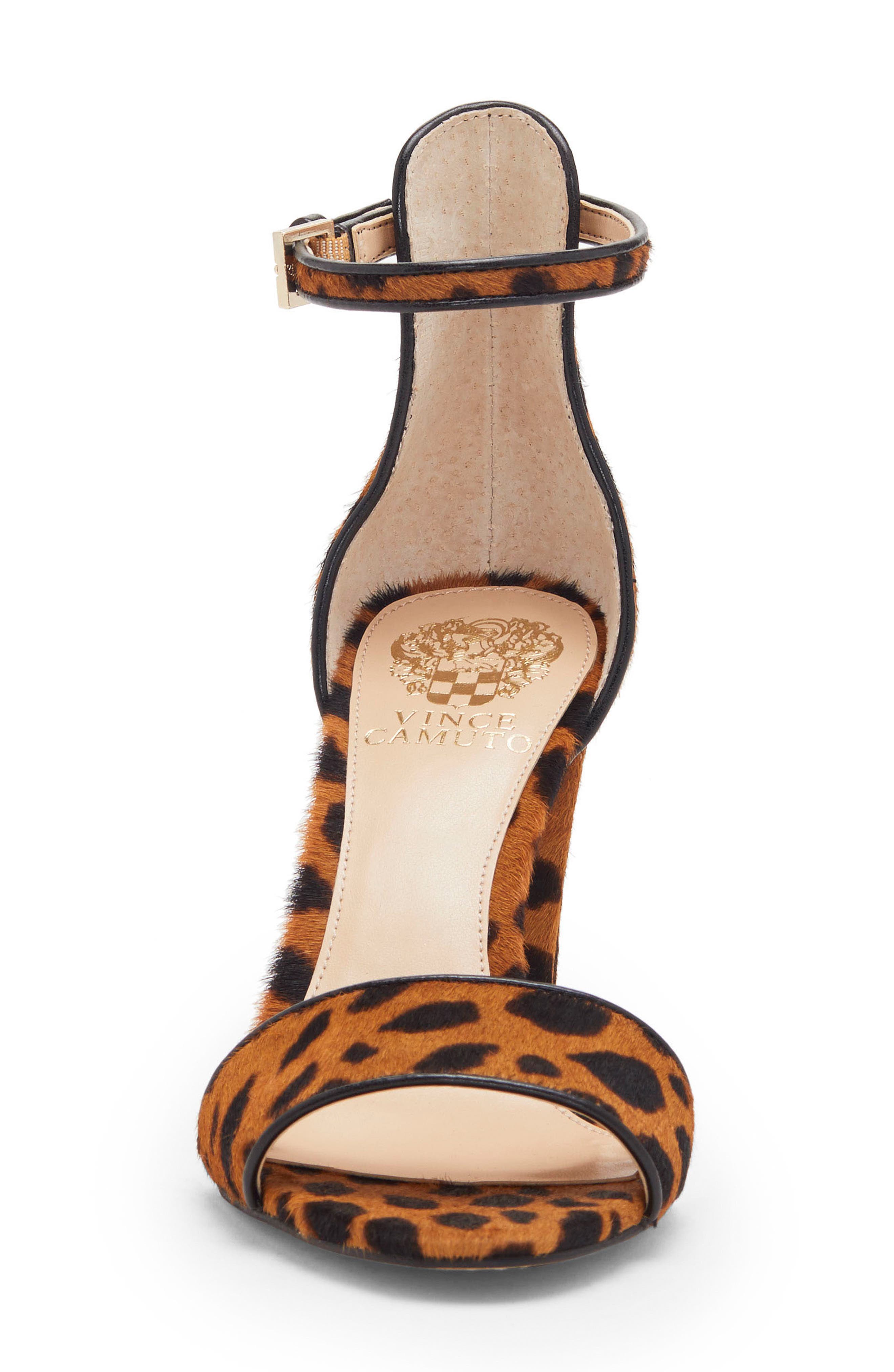 Corlina Ankle Strap Sandal (Nordstrom Exclusive), Alternate, color, BOLD NATURAL LEOPARD