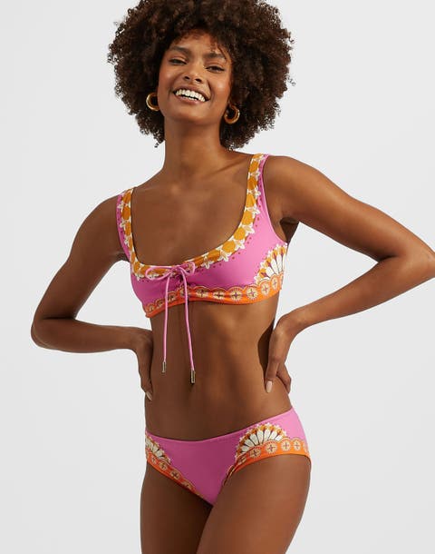 Sunset Bikini Top Napoli Plates Placée Pink