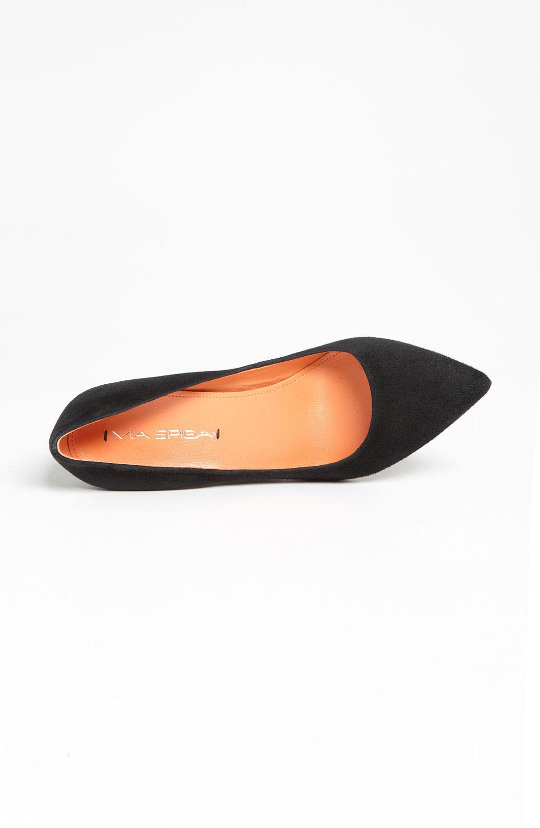 'Estrella' Pump, Alternate, color, BLACK SUEDE