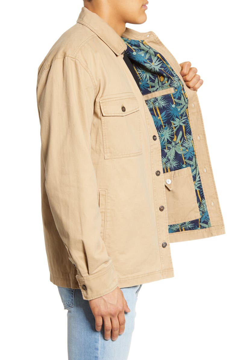 BLANKNYC Regular Fit Cotton Shirt Jacket, Alternate, color, 