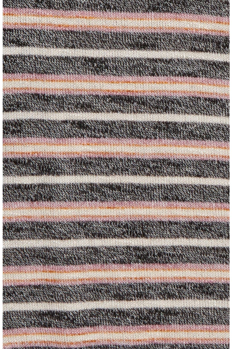 Stripe Tie Front Tank, Alternate, color, GREY MULTI