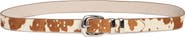 Vince Camuto Genuine Calf Hair Belt