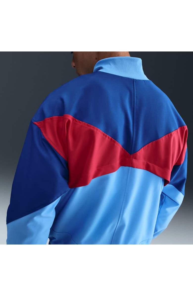 Nike Men's Nike Blue Barcelona Special Edition Strike Anthem Full-Zip Dri-FIT Jacket, Alternate, color, Blue