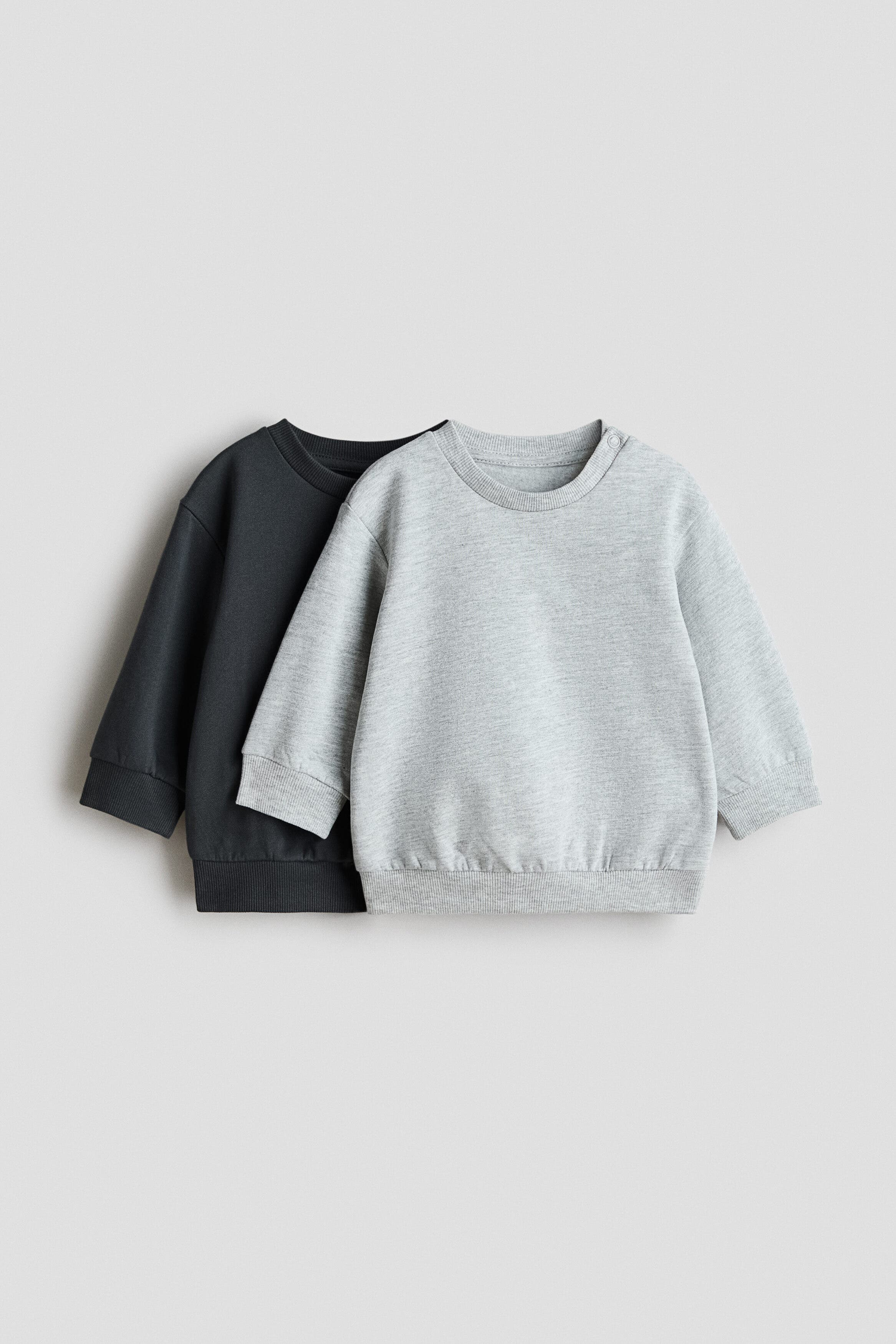 Black/light gray melange