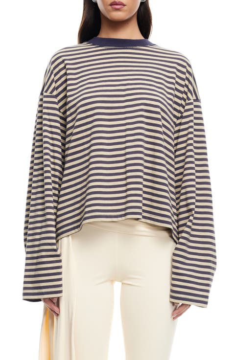 Bloom Stripe Top