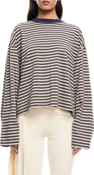 LIONESS Bloom Stripe Top