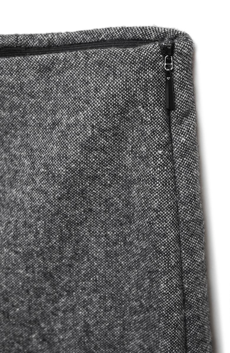 MANGO Wide Leg Wool Blend Suit Pants, Alternate, color, 
