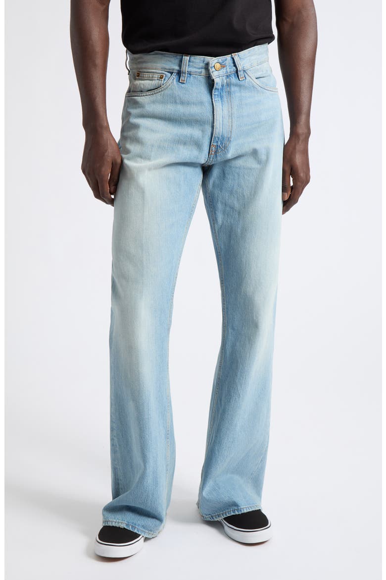 Fog Bootcut Jeans, Main, color, LIGHT BLUE