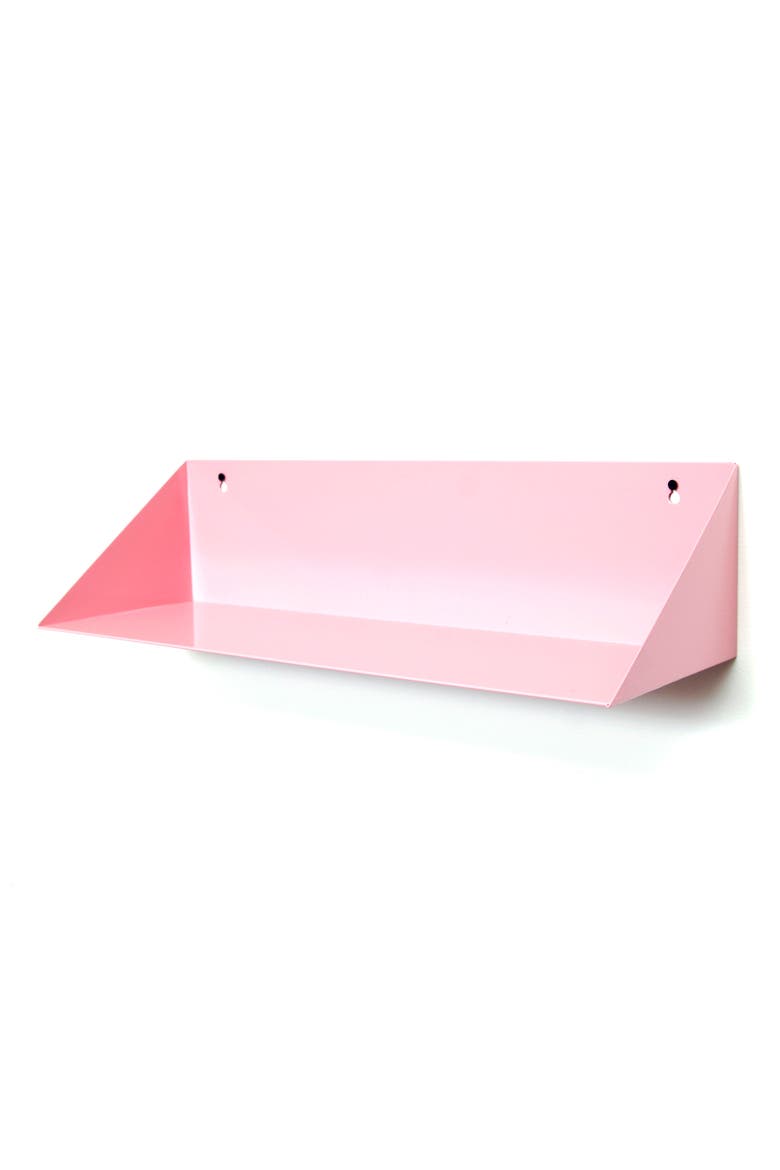 Wall Mounted Metal Shelf (Nordstrom Exclusive), Main, color, PINK