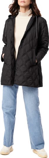 Hooded Quilted Liner Jacket
