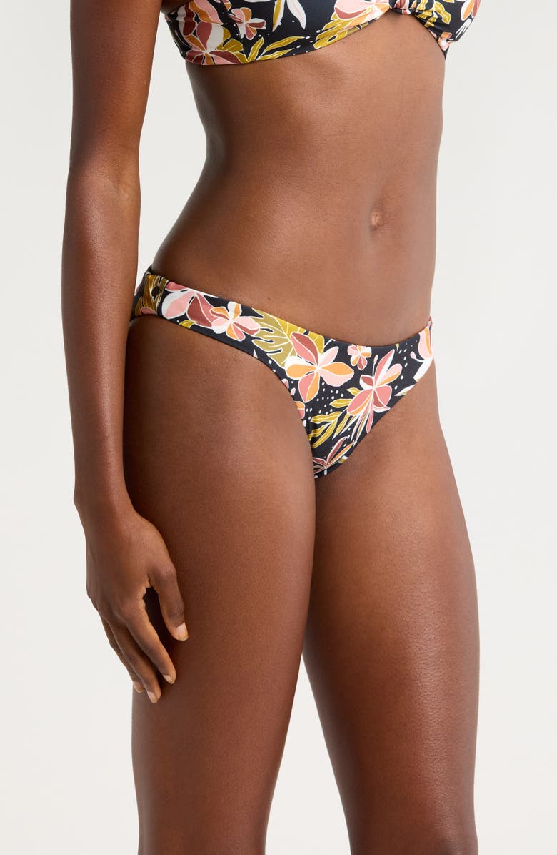 Volcom Fronds Forever Bikini Bottoms, Alternate, color, 