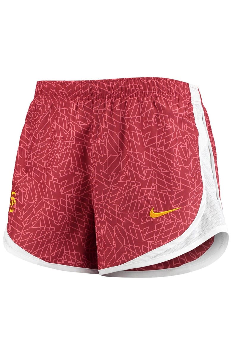Nike Women's Nike Cardinal/White USC Trojans Performance Tempo Shorts, Alternate, color, 