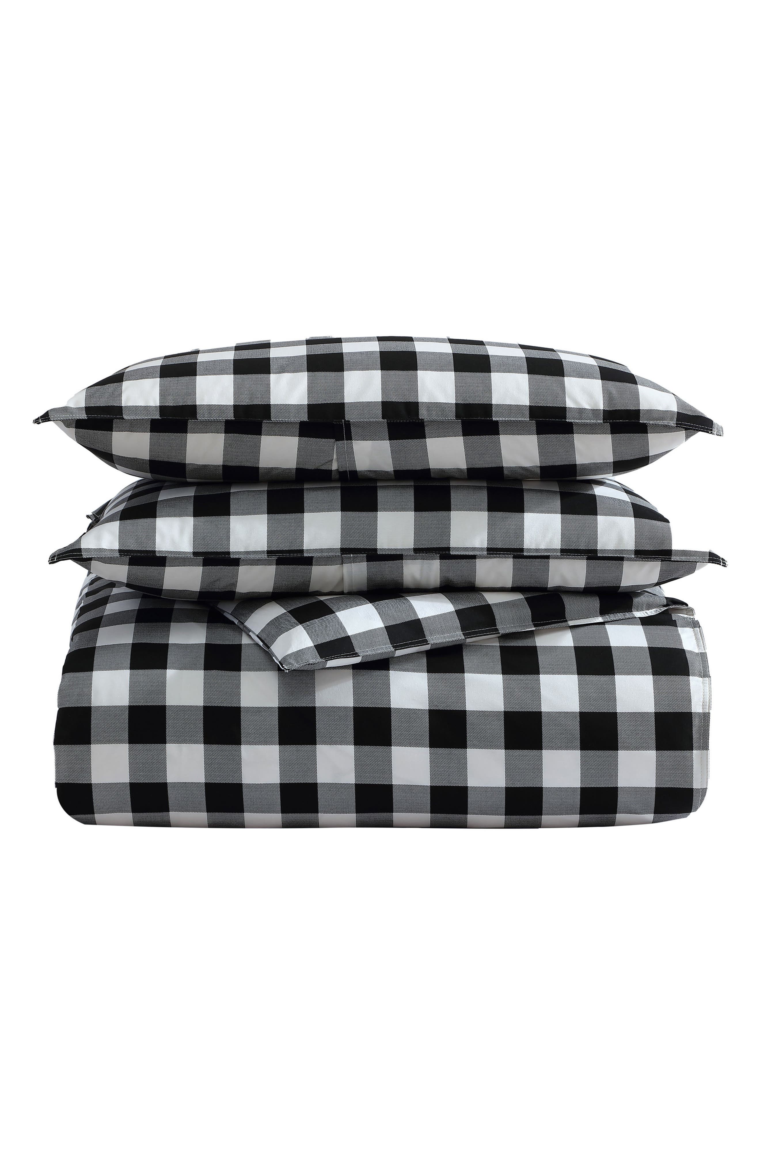 Eddie Bauer Mountain Plaid Cotton Duvet Cover Set