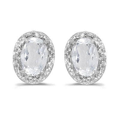 1.14ct/ White Topaz/White Gold