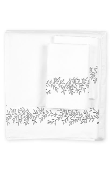 Floral Vine 600 Thread Count Sheet Set