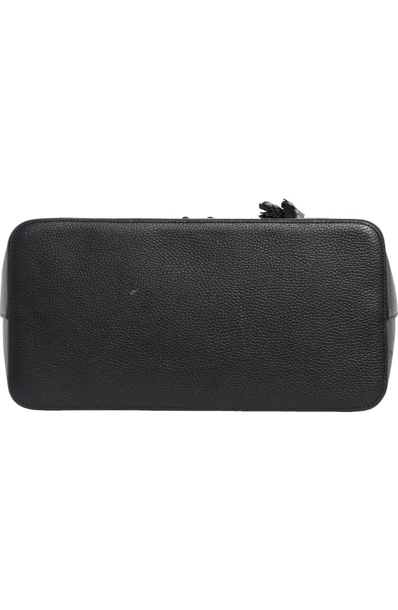 VALENTINO BY MARIO VALENTINO Soho Medallion Leather Tote, Alternate, color, Black