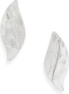 Karine Sultan Leaf Drop Earrings