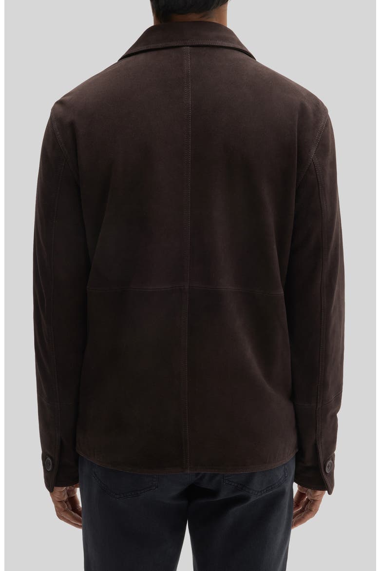 Bradford Suede Jacket, Alternate, color, BROWN