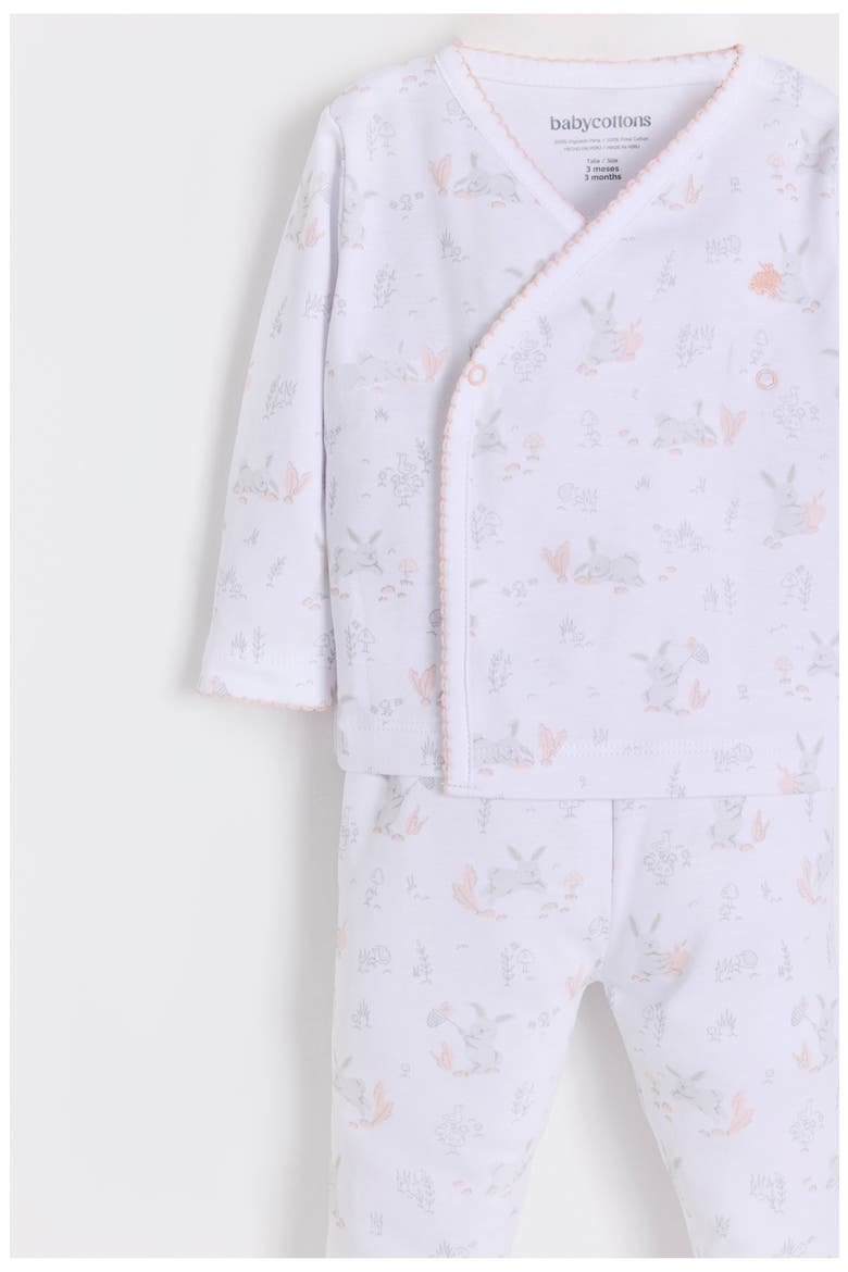 Bunny Romper Set Girls, Alternate, color, Pink