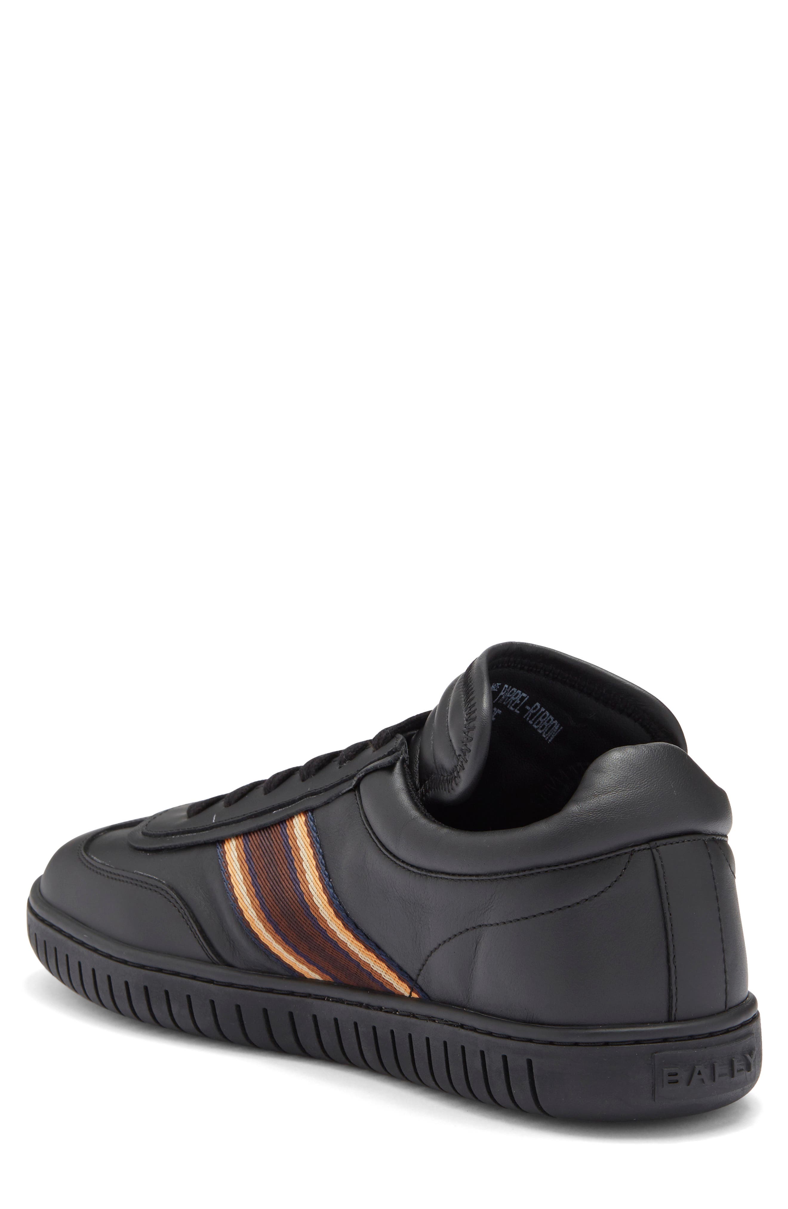 Bally Parrel Lace-Up Sneaker, Alternate, color, Black/ Brown