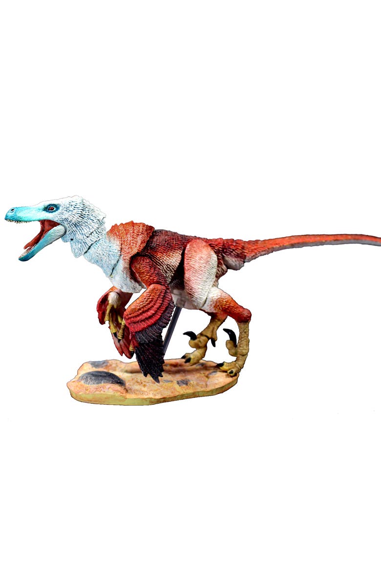Beasts of the Mesozoic Velociraptor Osmolskae Dinosaur Action Figure, Alternate, color, Multicolored