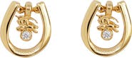 Burberry Horseshoe Earrings