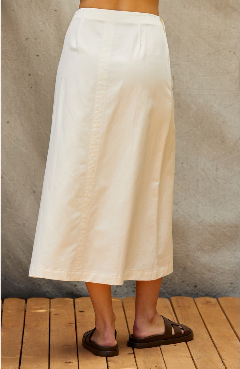 CRESCENT Flare Midi Skirt, Alternate, color, 