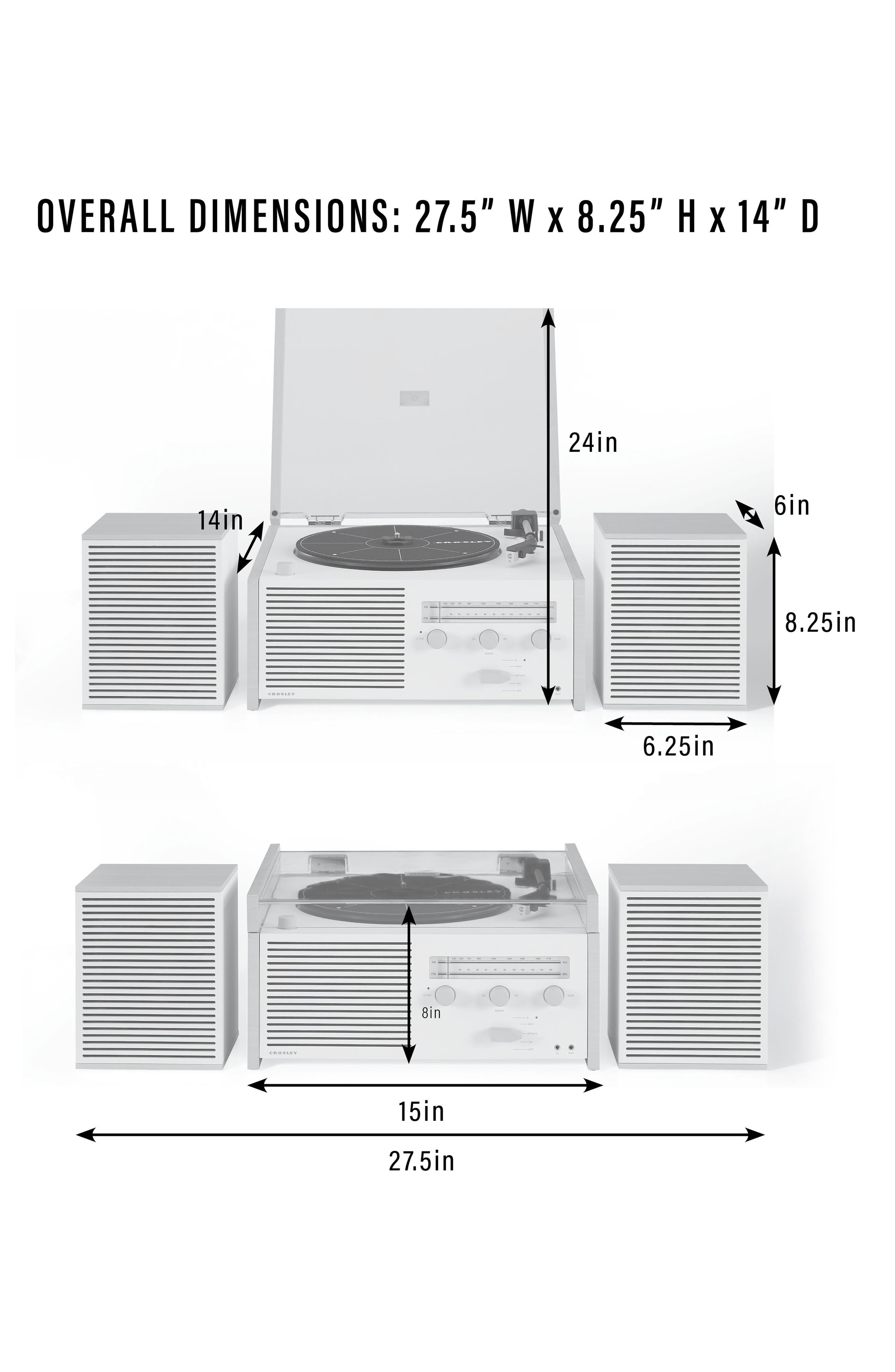 Crosley Radio Switch II Record Player with Speakers | Nordstromrack