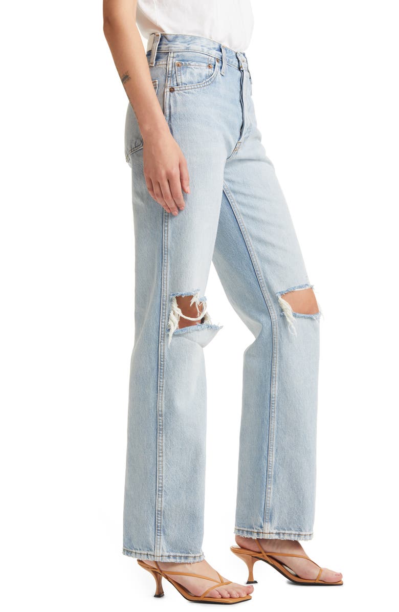 Re/Done '90s High Waist Loose Jeans, Alternate, color, 