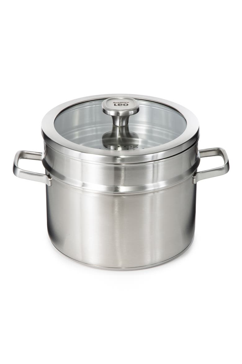 Leo Graphite 10-Inch Steamer, Main, color, GREY