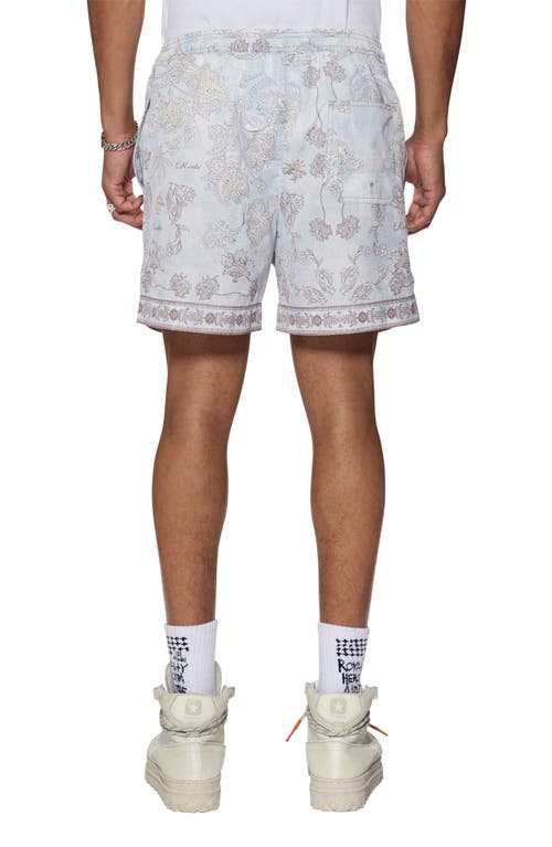 KSUBI KSUBI ETERNITY FLORAL WATER RESISTANT BOARD SHORTS