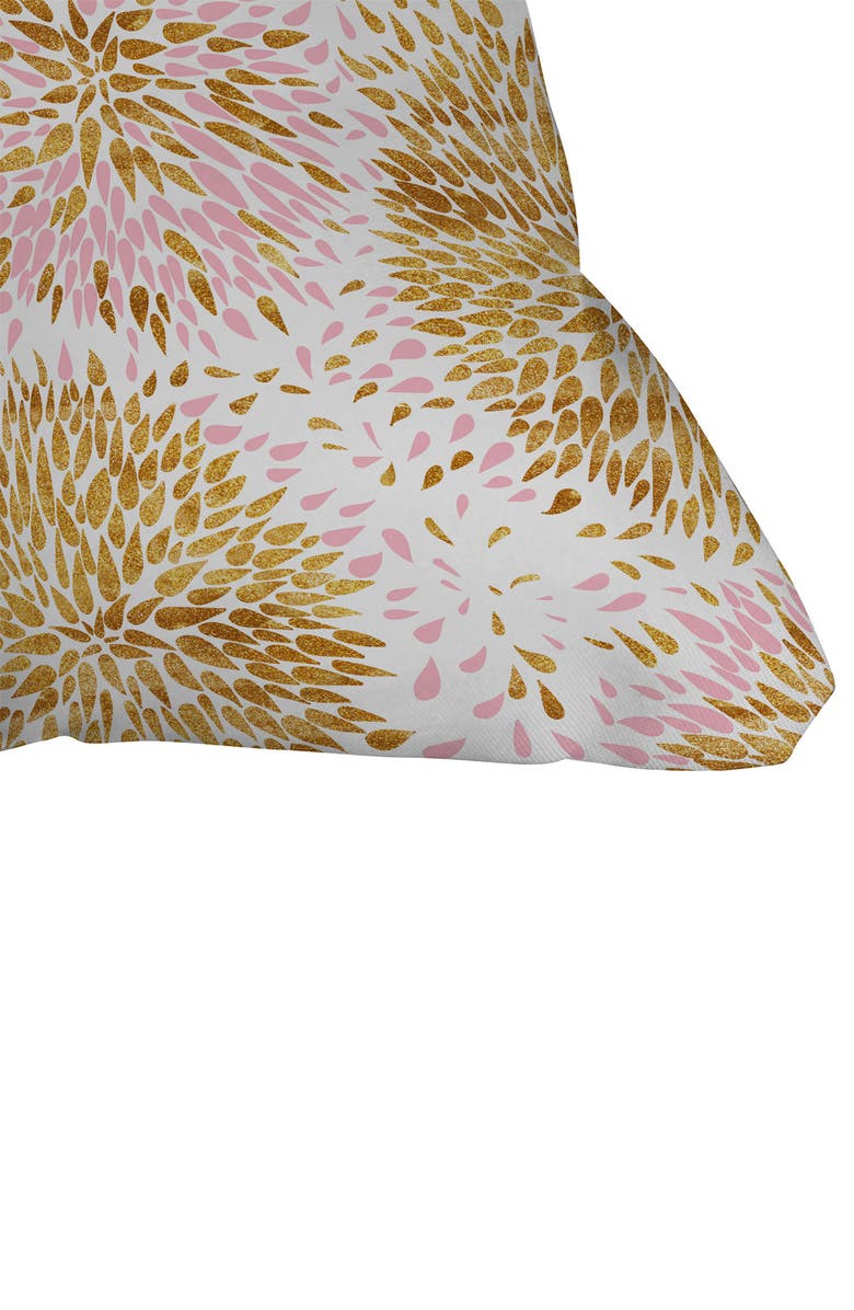 Deny Designs Marta Barragan Camarasa Abstract Flowers Square Throw Pillow, Alternate, color, Multi