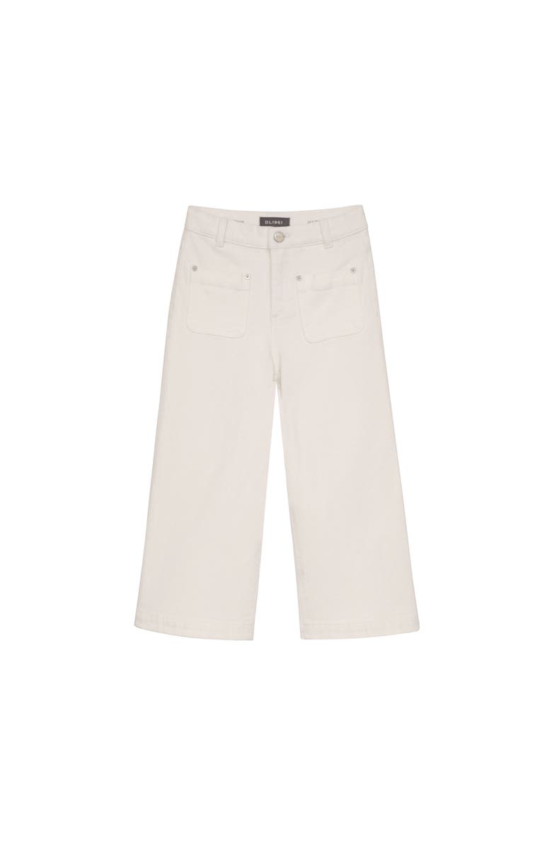 DL1961 Lily Wide Leg Jeans, Main, color, White Tide