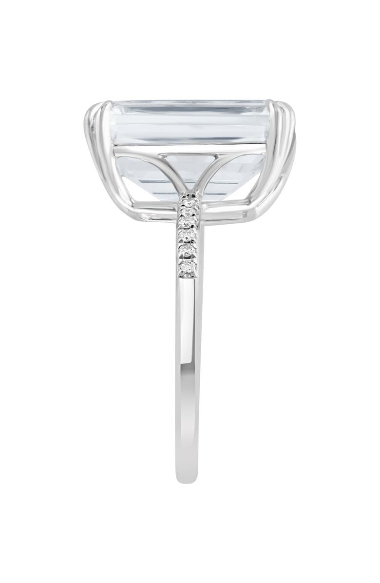 EFFY Diamond & White Topaz Ring, Alternate, color, White