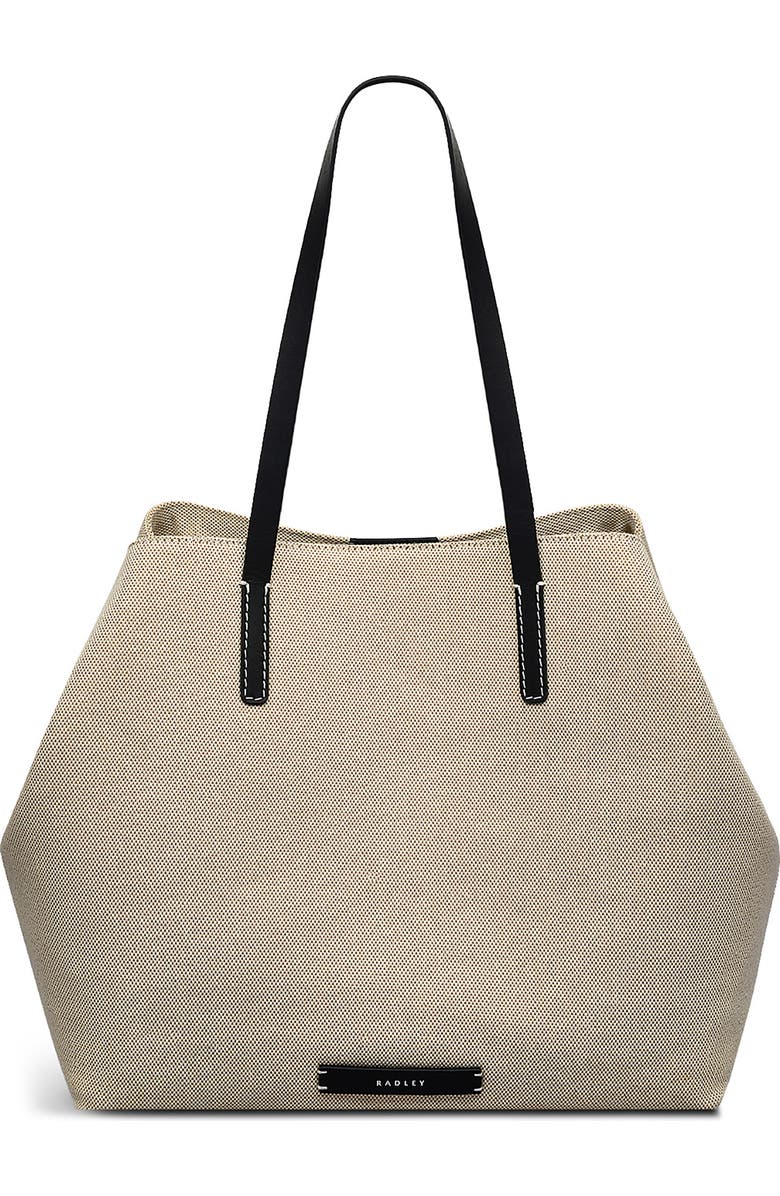 Radley Dukes Place Canvas Tote Bag & Pouch, Main, color,