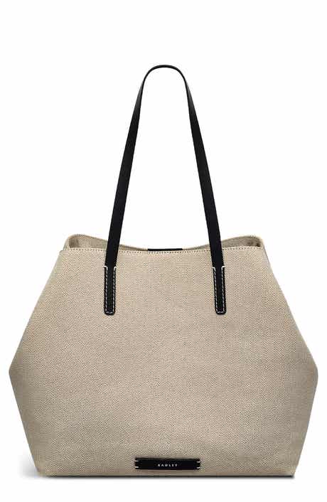 Radley Dukes Place Canvas Tote Bag & Pouch