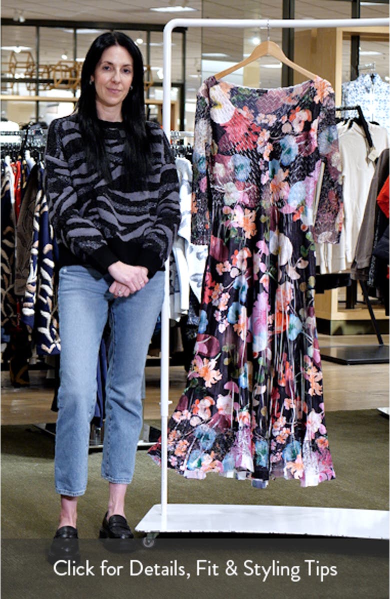 Lace Sleeve Charmeuse Cocktail Dress, sales video thumbnail