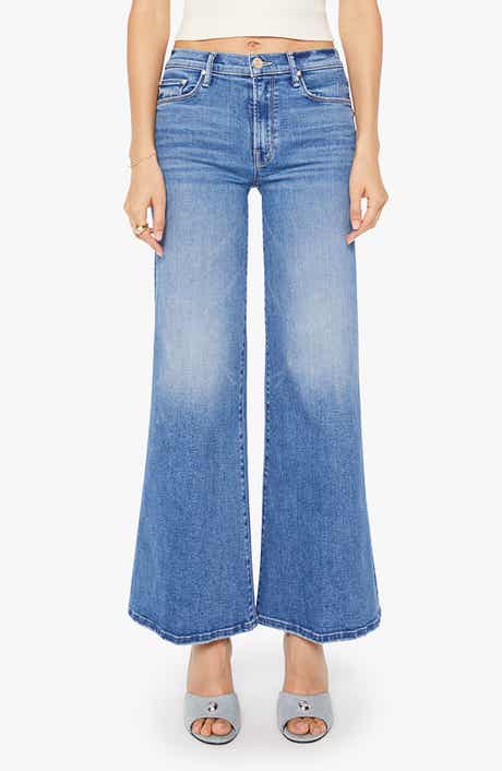 MOTHER The Twister Skimp High Waist Flare Wide Leg Jeans