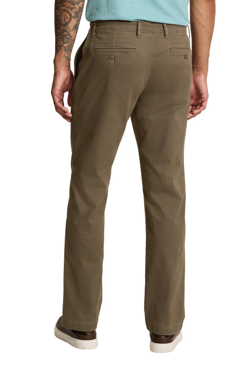 Boracay® Island Flat Front Stretch Chinos, Alternate, color, CLOVE