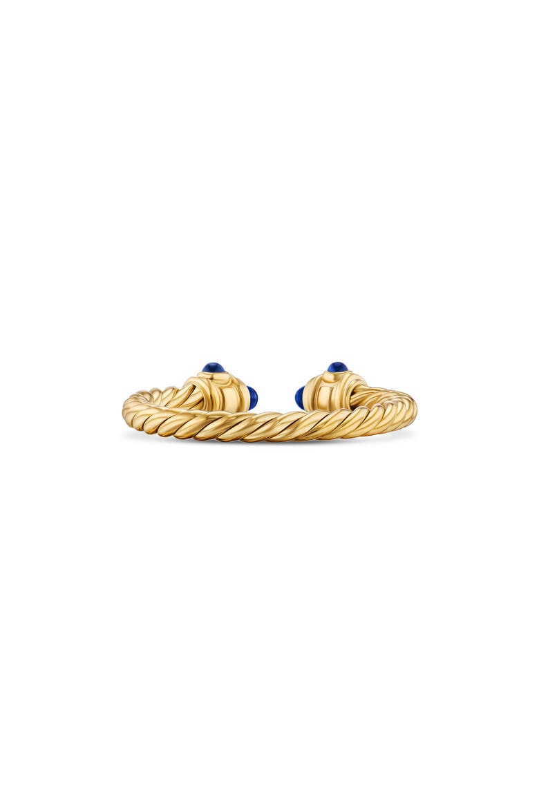 Renaissance Full Pavé Ring in 18K Gold, Alternate, color, LIGHT BLUE SAPPHIRE
