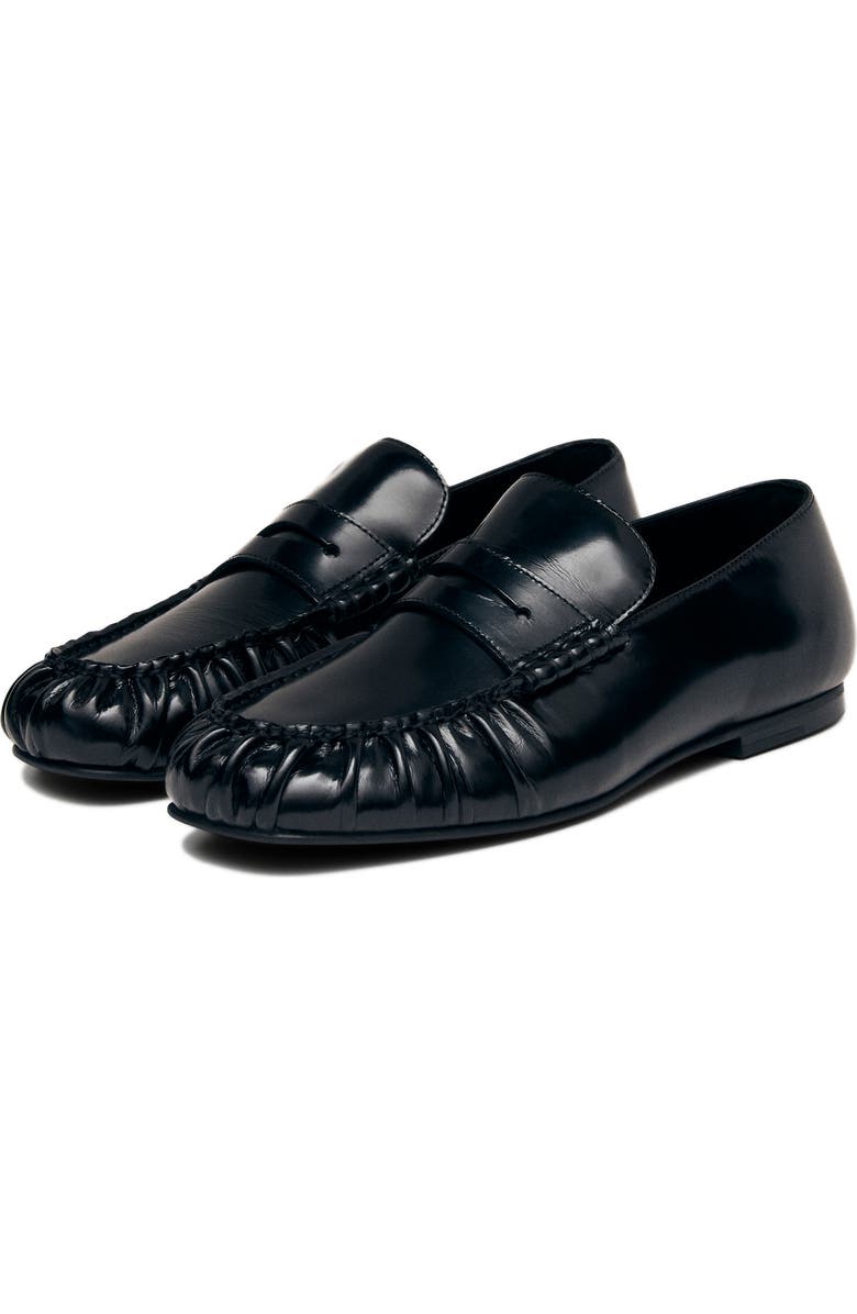 ALOHAS Aven Penny Loafer, Main, color, Black
