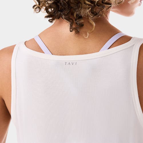 Tavi Fitted Swoop Tank In Multi