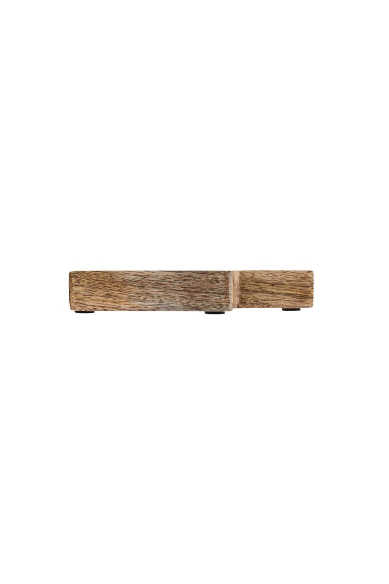 Mango Wood Utensil Rest, Alternate, color, Brown
